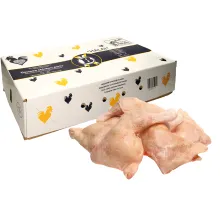 Maishähnchen-Schenkel mit Rückenstück, t..