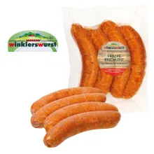 Bratwurst Siebenbürger Art mit Paprika u.. Bratwurst Siebenbürger Art mit Paprika u..