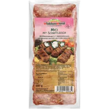 Hackfleischröllchen aus Schweine-, Rind-..