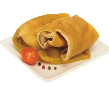 Schweineschwarten, gegrillt, flüssig ges.. Schweineschwarten, gegrillt, flüssig ges..