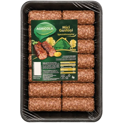 Рулетки из фарша из свинины, говядины и баранины, замороженные