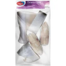Pangasius-Steak (Pangasius spp), mit Hau.. Pangasius-Steak (Pangasius spp), mit Hau..