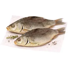 Weißfisch, ganz, ohne Schuppen, getrockn.. Weißfisch, ganz, ohne Schuppen, getrockn..