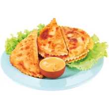 Чебуреки с начинкой из мяса свинины, зам..
