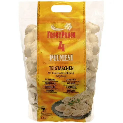 FrostProm4 Teigtaschen mit 55% Hähnchenfleischfüllung, tiefgefroren