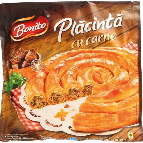 Yufkateiggebäck – Gebäck aus gezogenem Strudelteig mit 40% Füllung mit Rindfleisch, tiefgefroren