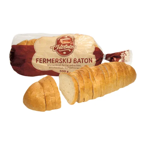Fermerskij baton, Weizenbrot fertig gebacken, geschnitten, tiefgefroren