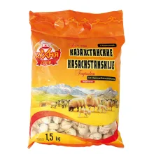 Teigtaschen «Kasachstanskie» mit Hammel-.. Teigtaschen «Kasachstanskie» mit Hammel-..
