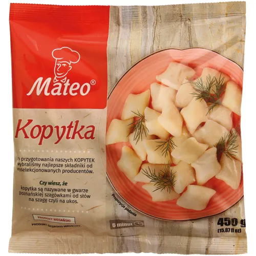 Клецки из картофельных хлопьев и пшеничной муки, замороженные