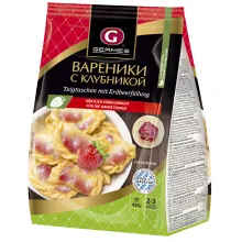 Teigtaschen mit Erdbeerfüllung Teigtaschen mit Erdbeerfüllung