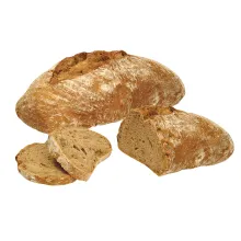 Weizenbrot mit Walnüssen, halbgebacken, ..