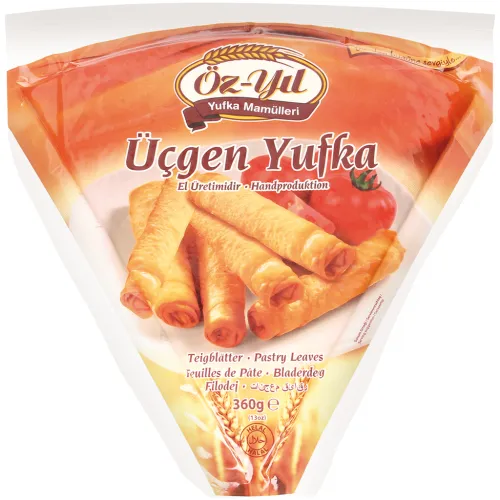 Листики из теста Ücgen Yufka