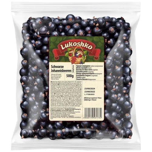 Schwarze Johannisbeeren tiefgefroren