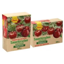 Sauerkirschen entsteint, tiefgefroren Sauerkirschen entsteint, tiefgefroren