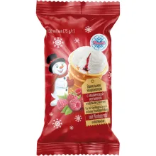 Eis mit Vanillegeschmack und einer fruch.. Eis mit Vanillegeschmack und einer fruch..