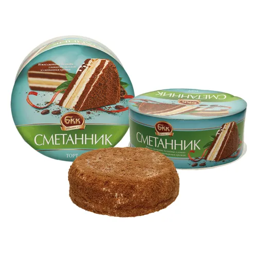 Торт Сметанник, замороженный