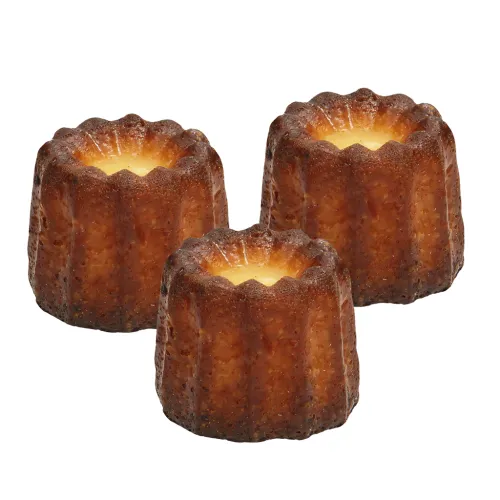 Mini-Küchlein Caneles de Bordeaux nach französischer Rezepur, tiefgefroren