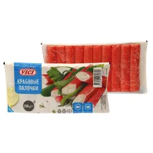 Surimistäbchen, Fischzubereitung aus Fis.. Surimistäbchen, Fischzubereitung aus Fis..