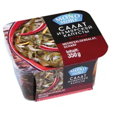 Салат из морской капусты острый