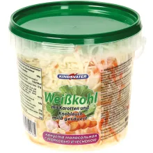 Weißkohl mit Karotten und Knoblauch, mil.. Weißkohl mit Karotten und Knoblauch, mil..
