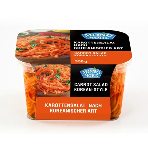 Karottensalat nach koreanischer Art