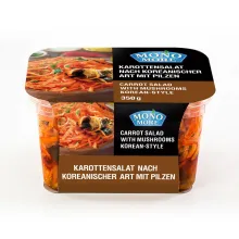 Морковь по-корейски с грибами
