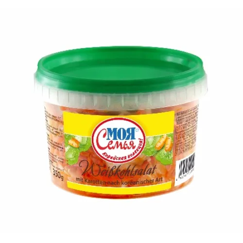 Weißkohlsalat mit Karotten nach koreanischer Art