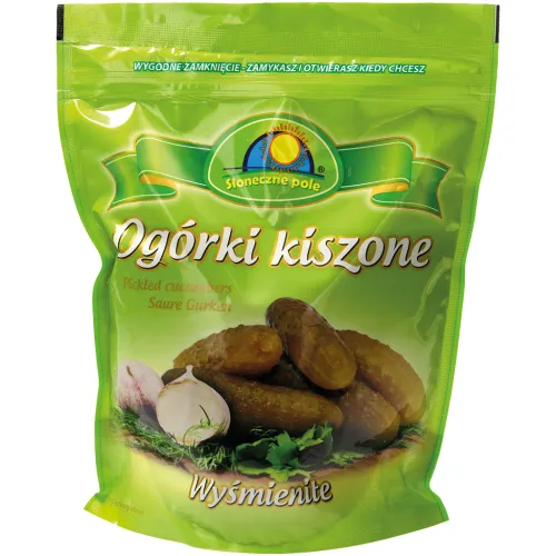 Oгурцы бочковые Ogoreczki kiszone в стоячем пакете Doypack