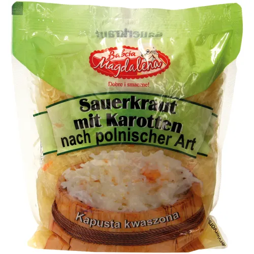 Babcia Magdalena - Sauerkraut mit Karotten Kapusta kwaszona z marchewka