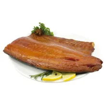 Lachsfilet (Salmo salar) kaltgeräuchert