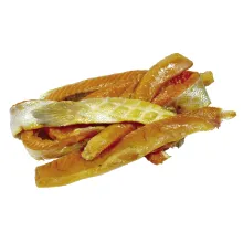 Kaltgeraucherte Lachsbauchabschnitte Kaltgeraucherte Lachsbauchabschnitte