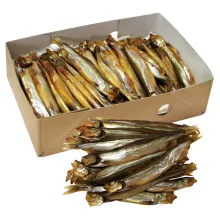 Kaltgeräucherte Capelin (Mallotus villos..