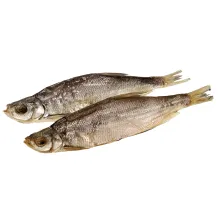 Weissfisch (Rutilus rutilus) gesalzen u... Weissfisch (Rutilus rutilus) gesalzen u...