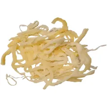 Snack aus Riesenkalmar (Dosidicus gigas).. Snack aus Riesenkalmar (Dosidicus gigas)..