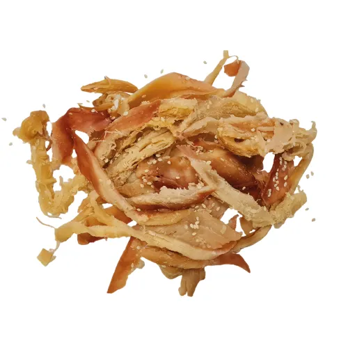 Сушеный кальмар с кунжутом