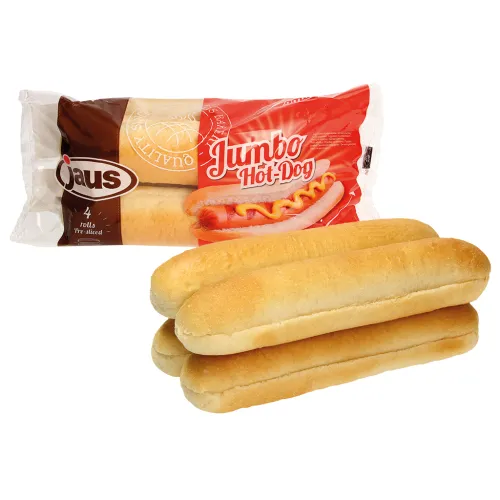 Weizensodtbrötchen Jumbo Hot Dog (Hefefeingebäck)