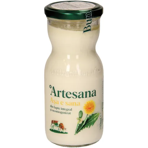 Artesana Sana- rumänisches fermentiertes Milchgetränk aus Kuhmilch, 3,5% Fett