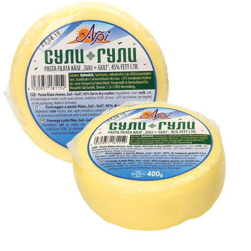 Pasta filata Käse Suli-guli 45 % Fett i.Tr.