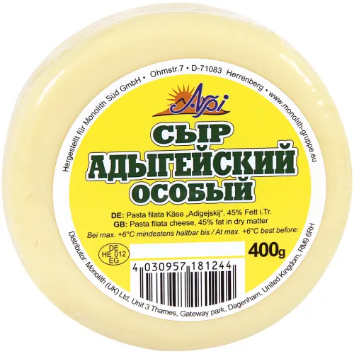 Pasta filata Käse Adigejskij 45% Fett i.Tr.