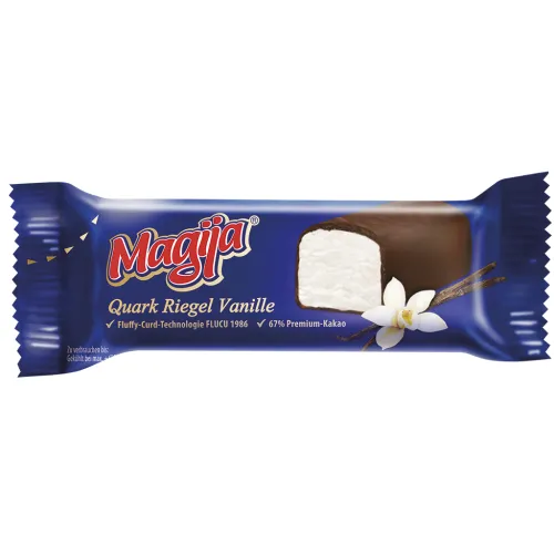 Сырок из обезжиренного творога с ванилью, покрытый шоколадом
