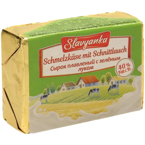 Streichfähiger Schmelzkäse mit Schnittlauch, 40% Fett i. Tr.