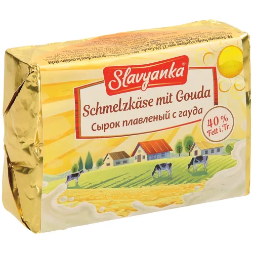 Streichfähiger Schmelzkäse mit 27,5% Gouda, 40% Fett i. Tr.