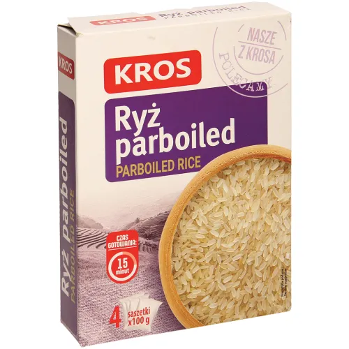 Kros Ryz Parboiled  Рис пропаренный  в варочных пакетах