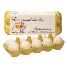 Frische Eier aus Bodenhaltung