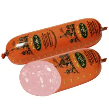 Feinzerkleinerte Brühwurst Feinzerkleinerte Brühwurst
