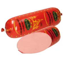 Feinzerkleinerte Brühwurst Feinzerkleinerte Brühwurst