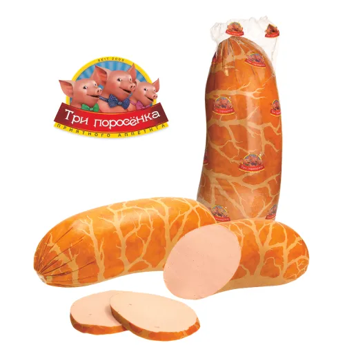 Slivotschnaja Fleischwurst eigener Art mit Trinkwasser, Kartoffelstärke, Vollei und Milch