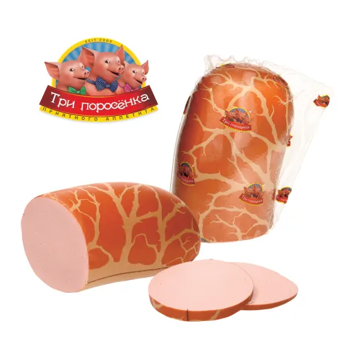 Fleischwurst Molotschnaja einfach mit Trinkwasser und Kartoffelstärke, geräuchert