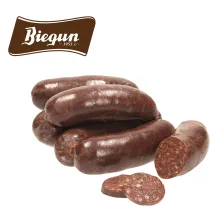 Kaszanka-Erzeugnis mit Speck, Schweineko.. Kaszanka-Erzeugnis mit Speck, Schweineko..