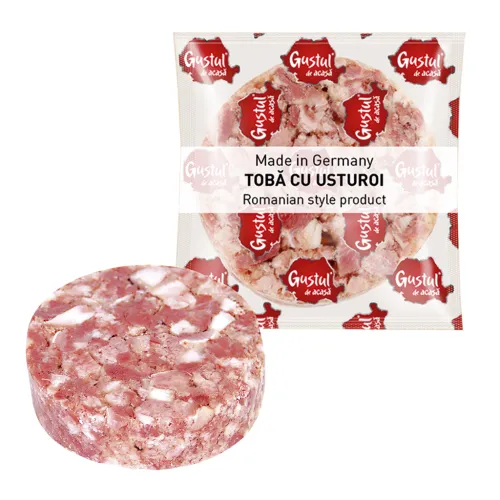 Sülze mit Knoblauch Toba cu usturoi
